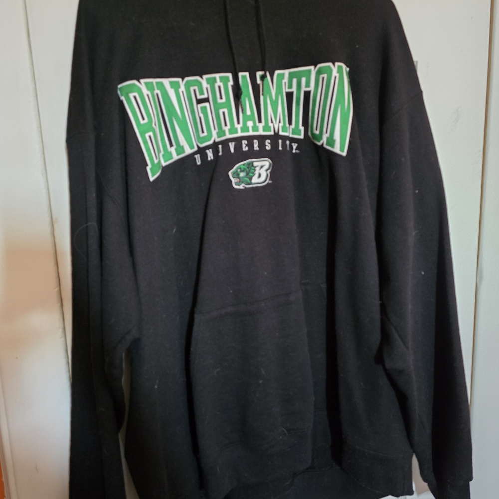 Champion Black Binghamton University Hoodie